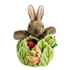 The Puppet Company Hide-Away Puppet Rabbit in Lettuce, 15 inches, Polyester, Model PC003022
