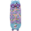 Happy Nappers: Care Bears Sleep Sack Large - Dream Bright Bear - 66 X 30, 2-In-1: Plush Character Opens Into Sleeping Bag, Soft