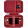 Khanka Hard Travel Case Replacement For Anbernic Rg34Xx Handheld Game Console,Case Only. (Red)
