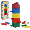 Gothink 60Pcs Wooden Blocks Stacking Board Games, Classic Tumbling Stacking Blocks Game For Kids And Families, Wood Colorful Balancing Blocks Montessori Toys Gift Set For Kids Boys Girls