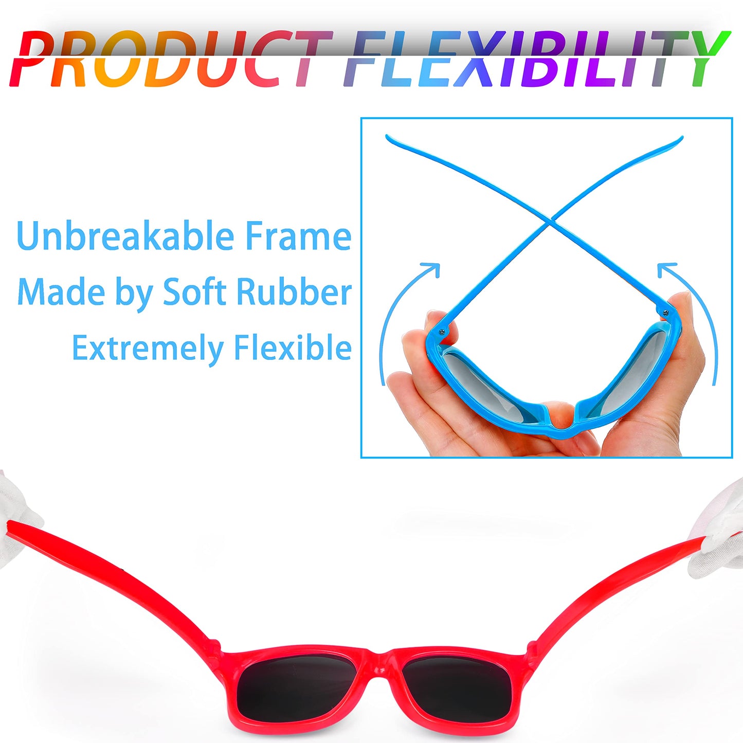 Innocheer Party Sunglasses For Kids 24 Pack With Uv400 Protection Eyewear Neon Sunglasses For Boys, Girls - Great Gift For Party Favors, Birthday Party And Outdoor Activity