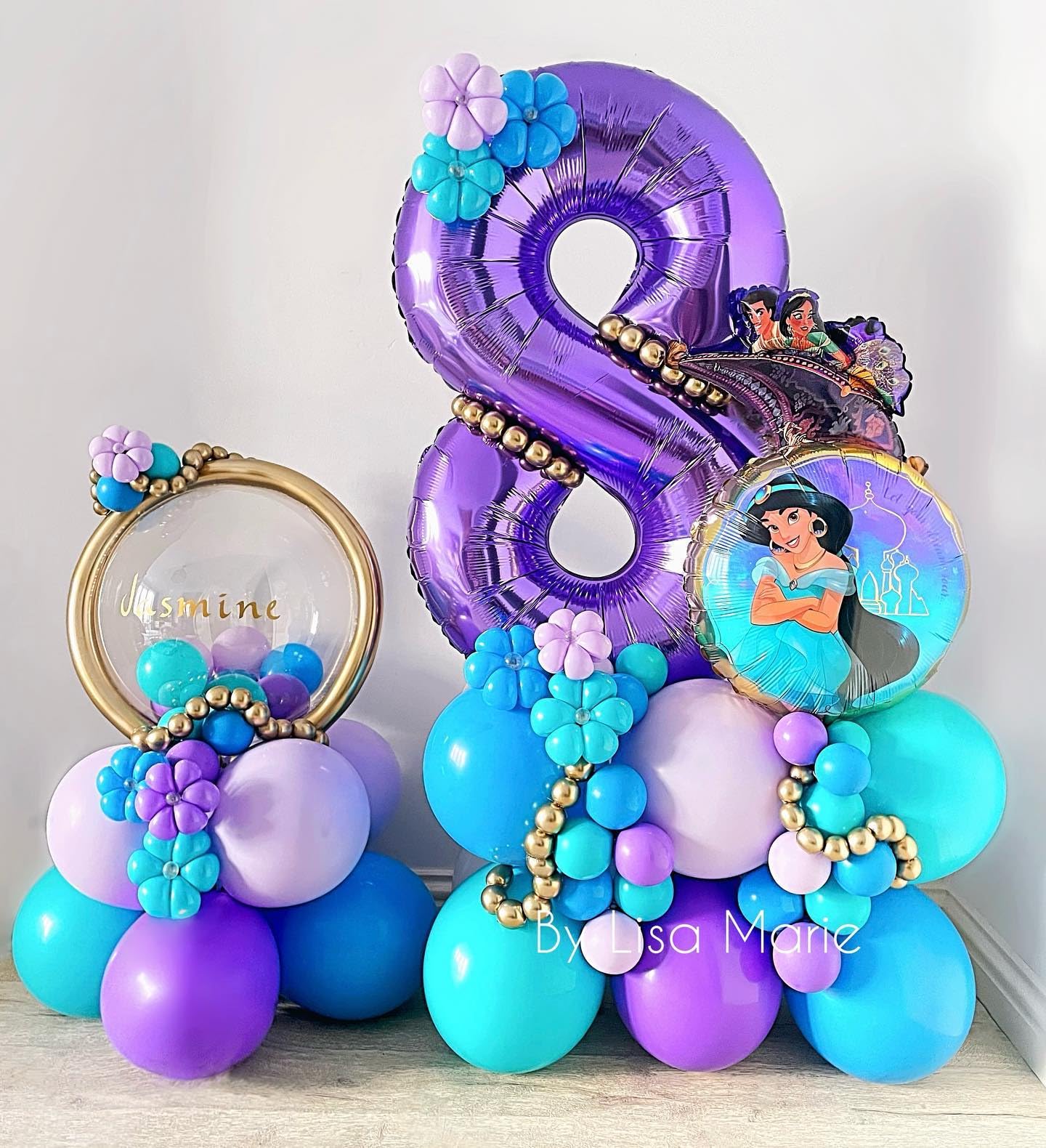 Purple 8 Balloon, Number Balloon 40 Inch, Purple Birthday Decorations, 8 18 28 38 80 Birthday Balloons, 8Th Purple Party Supplie