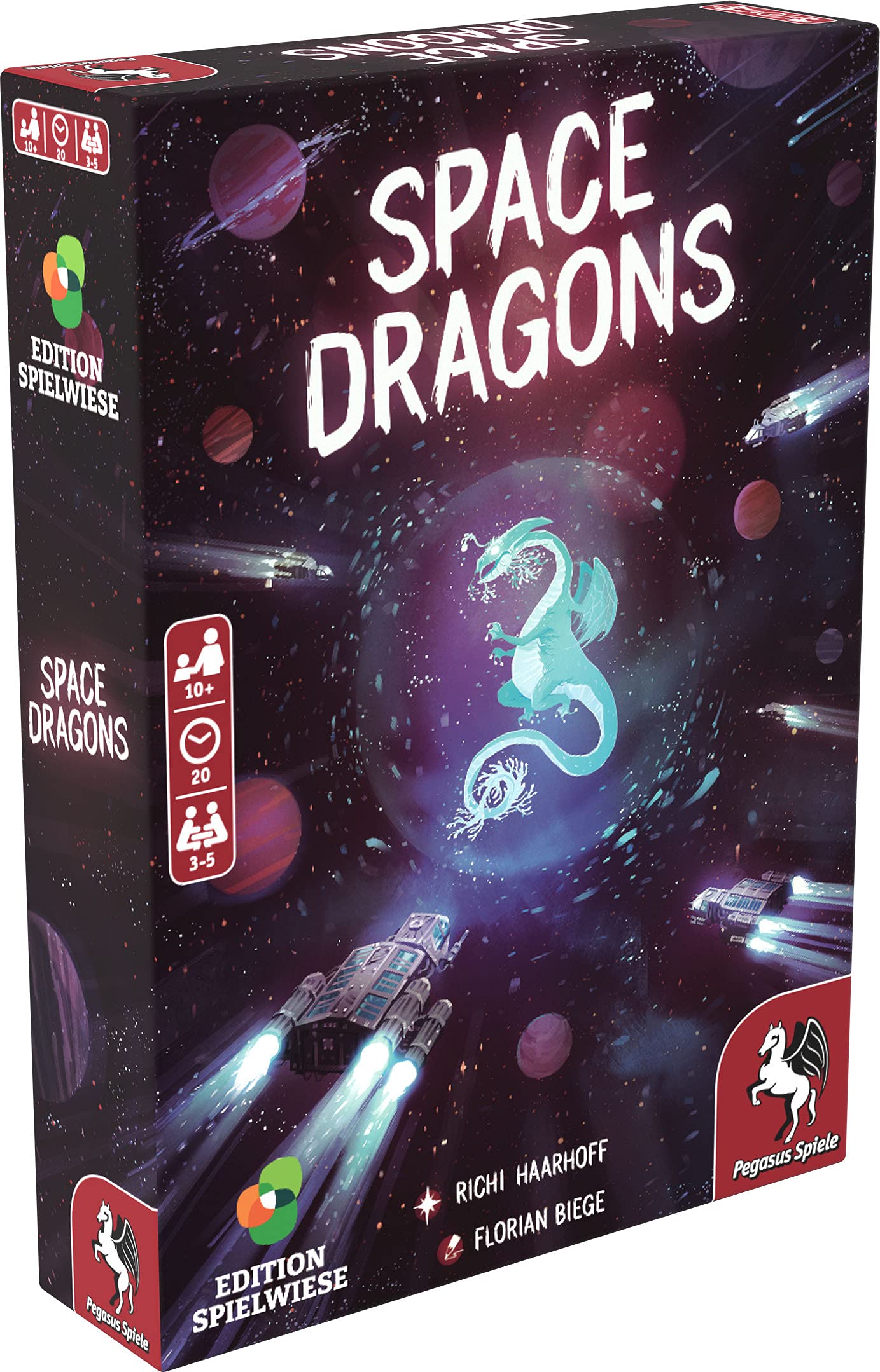 Pegasus Spiele Pes18342G Space Dragons Board Game
