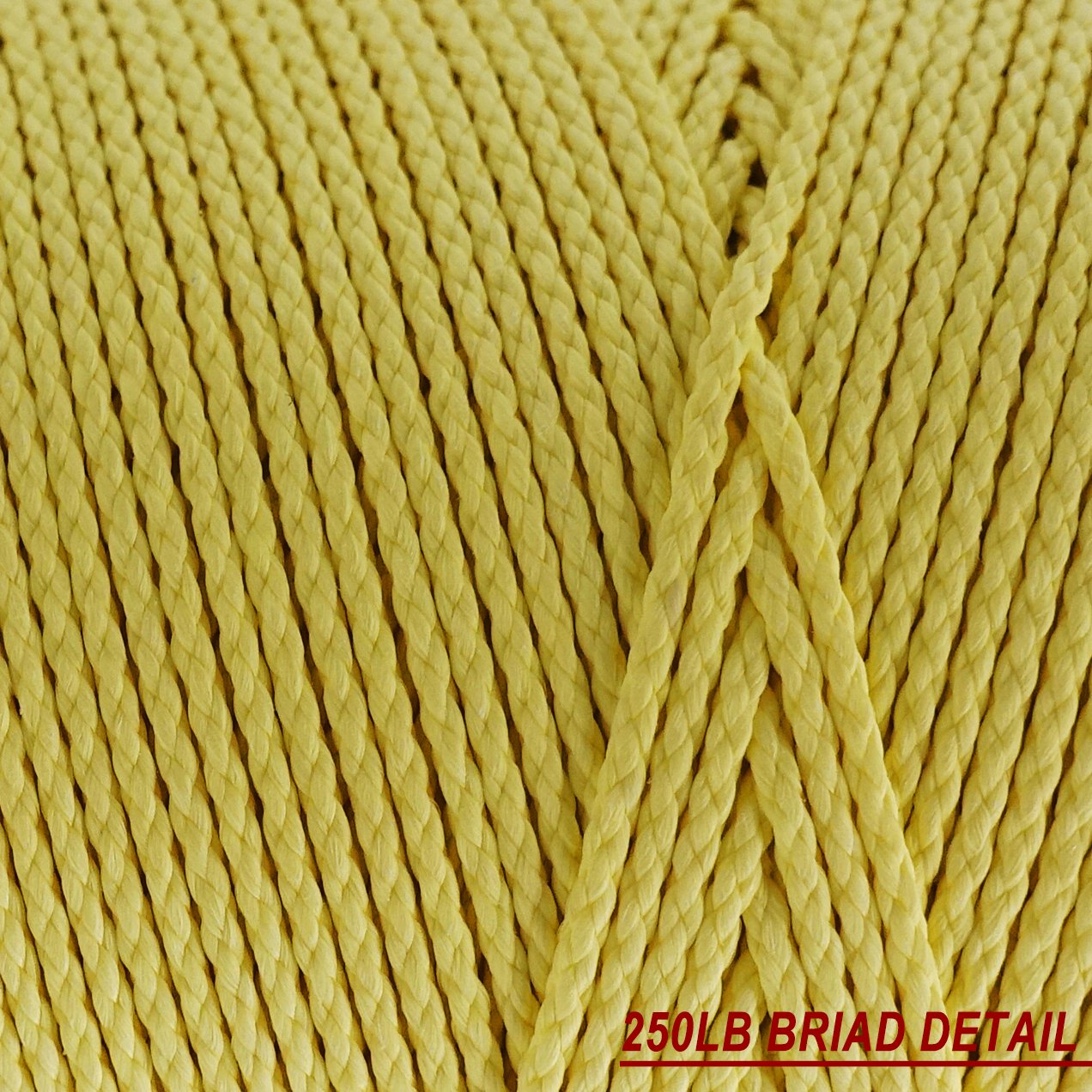Emma Kites Kevlar Kite Line 1000Ft 250Lb Braided Kite String Abrasion Resistant Low Stretch Utility Cord For Outdoor Tactical Su