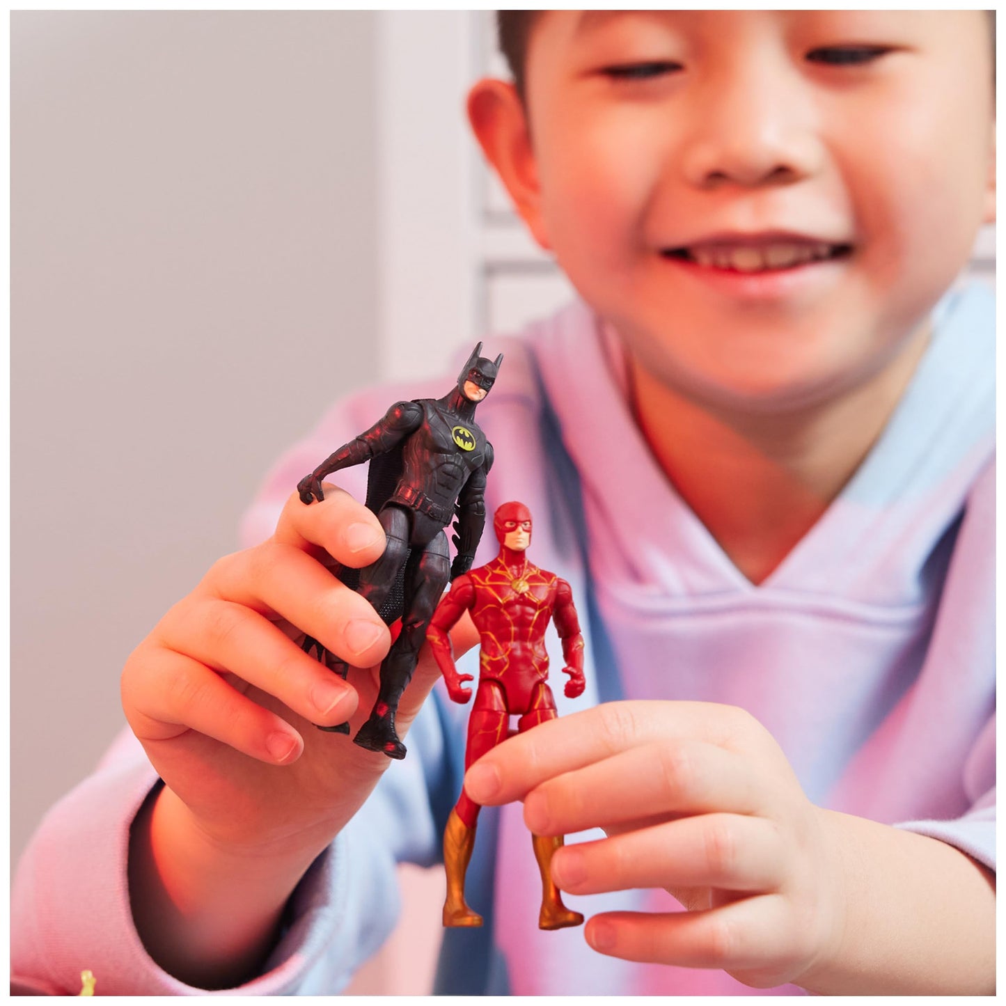Dc Comics Theatrical Multi-Pack, Limited Edition 6 Super Hero Action Figures, Wb Anniversary Collectible, Superhero Kids Toys For Boys Ages 3+