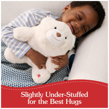GUND Snuffles Teddy Bear - Premium 10” White Stuffed Animal for Ages 1+ - Soft and Cuddly Plush Toy