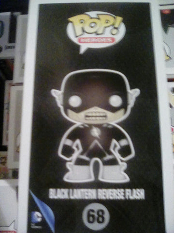 Dc Comics Funko Pop! Black Lantern Reverse Flash Exc Figure