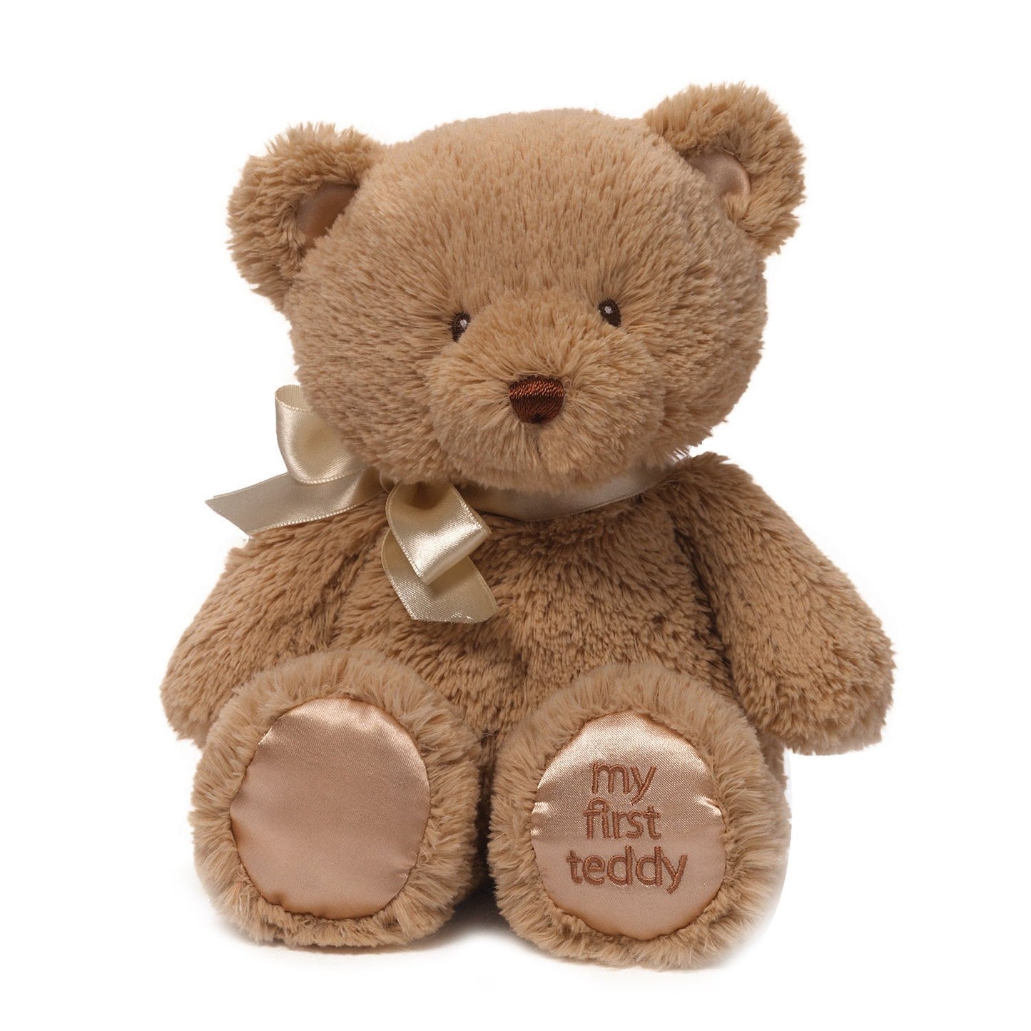 Gund Baby My First Teddy Bear, Ultra Soft Animal Plush Toy For Babies And Newborns, Tan, 18