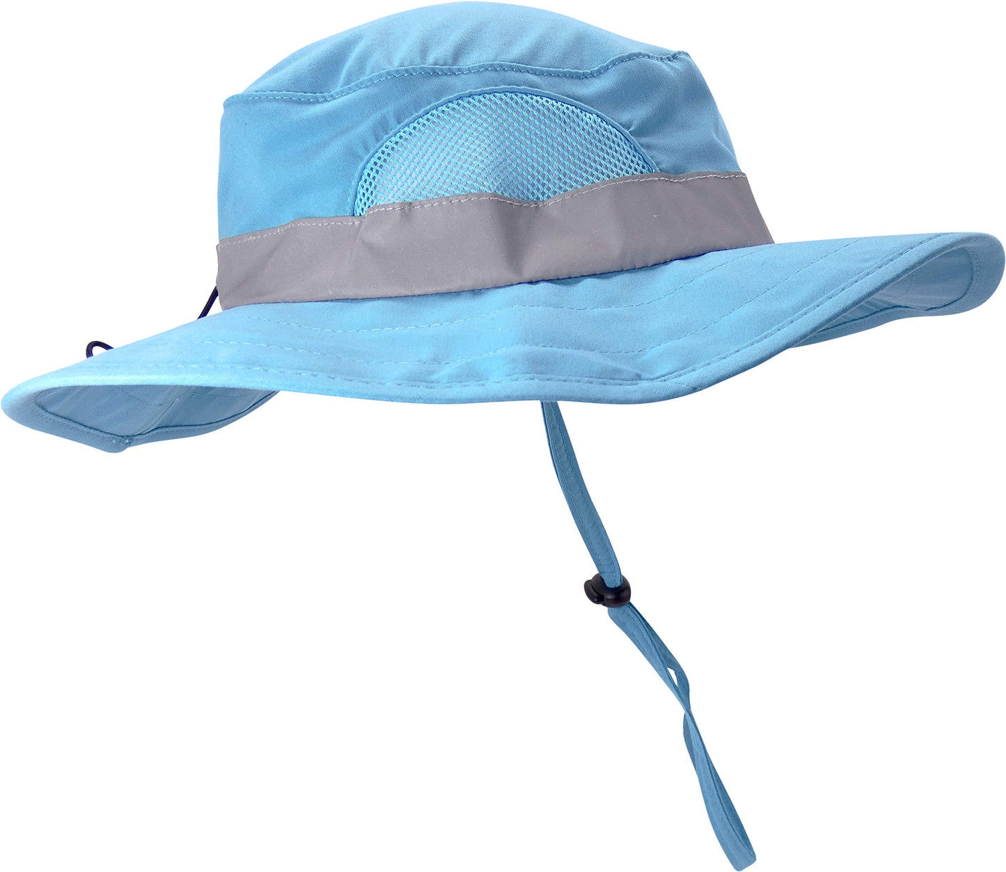 Eagle Eye Explorer M/L Combination Set Fits Youth Sizes 8-12: 1 Light Blue Cargo Vest For Kids With Reflective Safety Straps & 1