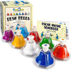 Miniartis Desk Bells For Kids Educational Music Toys For Toddlers 8 Notes Colorful Hand Bells Set Kids Musical Instrument With