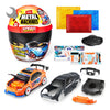 Metal Machines Speed Heroes Car Kit - Build Your Own, 20+ Surprises, Silver, Model 67125, Lights & Sounds, Plastic