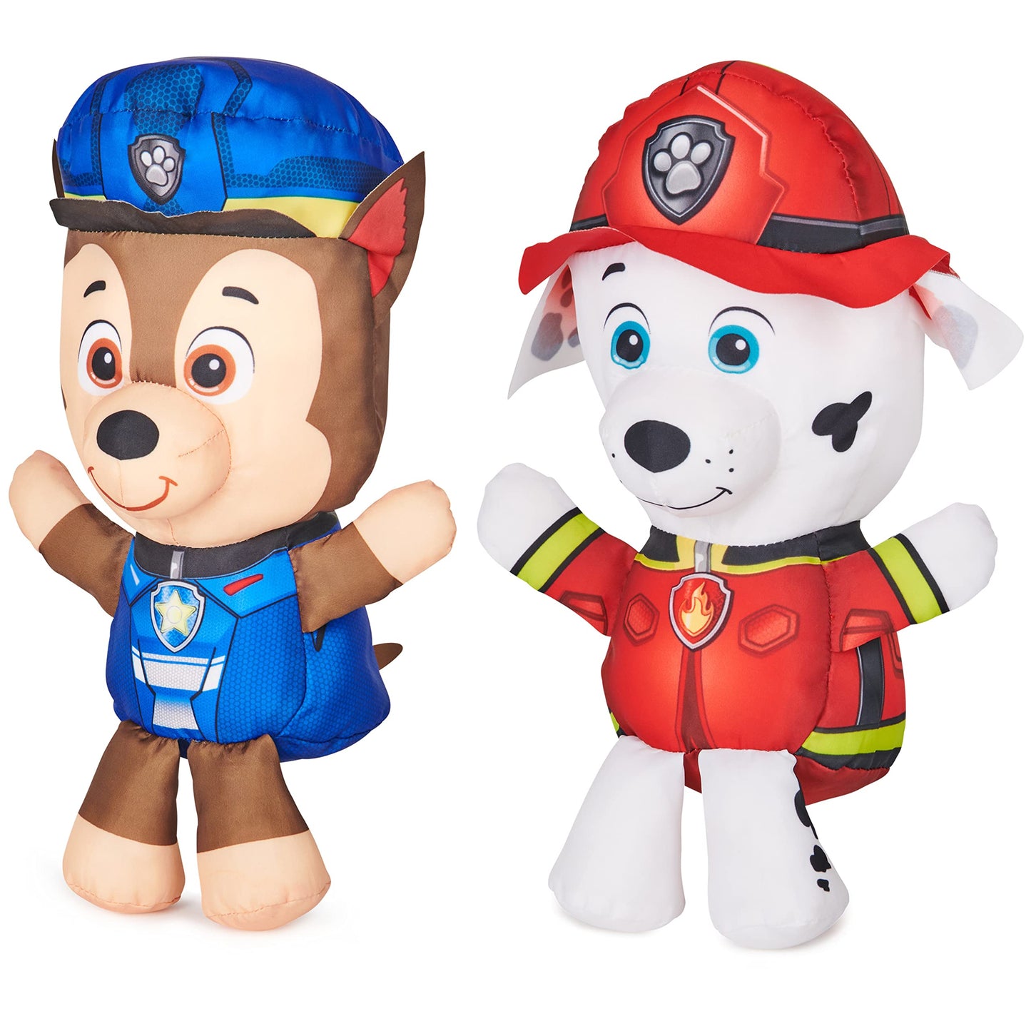 Swimways Nickelodeon Paw Patrol Chase And Marshall Swim Huggable 2-Pack, Floating Paw Patrol Toys For Kids Ages 1+