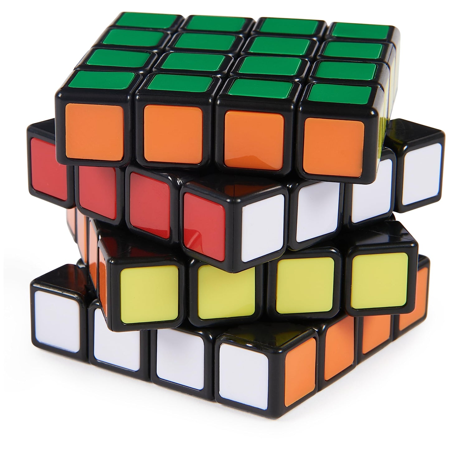 Rubik's Tiled Trio Bundle - 2x2 Mini, 3x3 Cube, 4x4 Master - Plastic Stress Relief Puzzle Game for Ages 8+, Model 6067305