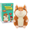 Qrooper Toddler Toys Talking Hamster Repeats What You Say Stuffed Animals Toys For Kids, Talking Toys For 2 3 Year Old Girl Boy,