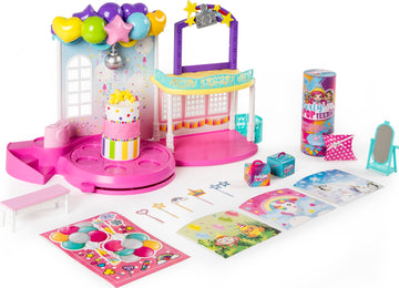 Party Popteenies - Poptastic Party Playset With Confetti, Exclusive Collectible Mini Doll And Accessories, For Ages 4 And Up, St