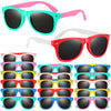 Ginmic Valentines Kids Sunglasses Bulk, 24Pack Neon Sunglasses For Kids,Boys And Girls, Great Gift For Birthday Party Supplies, Beach, Pool Party Favors, Fun Gift, Goody Bag Favors