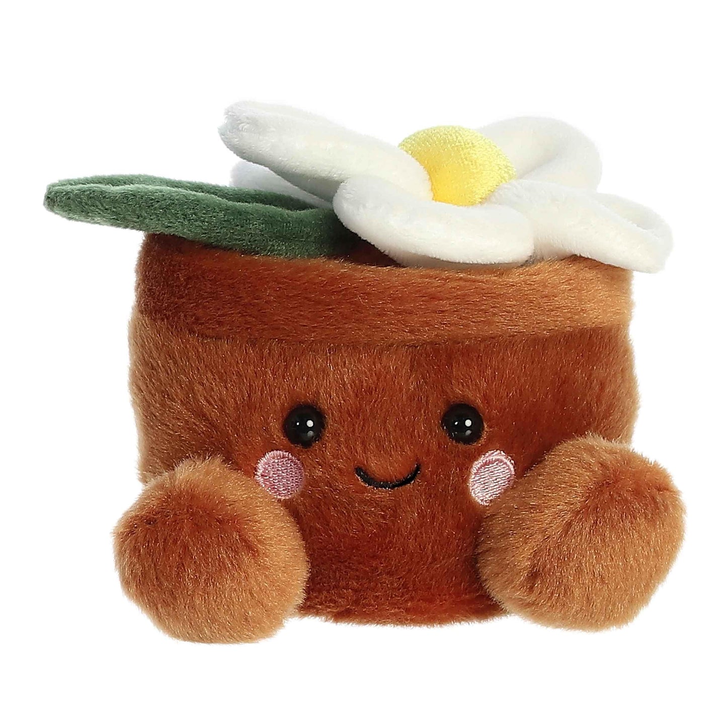 Aurora Adorable Palm Pals Junie Daisy Stuffed Animal - Pocket-Sized Play - Collectable Fun - Brown 5 Inches