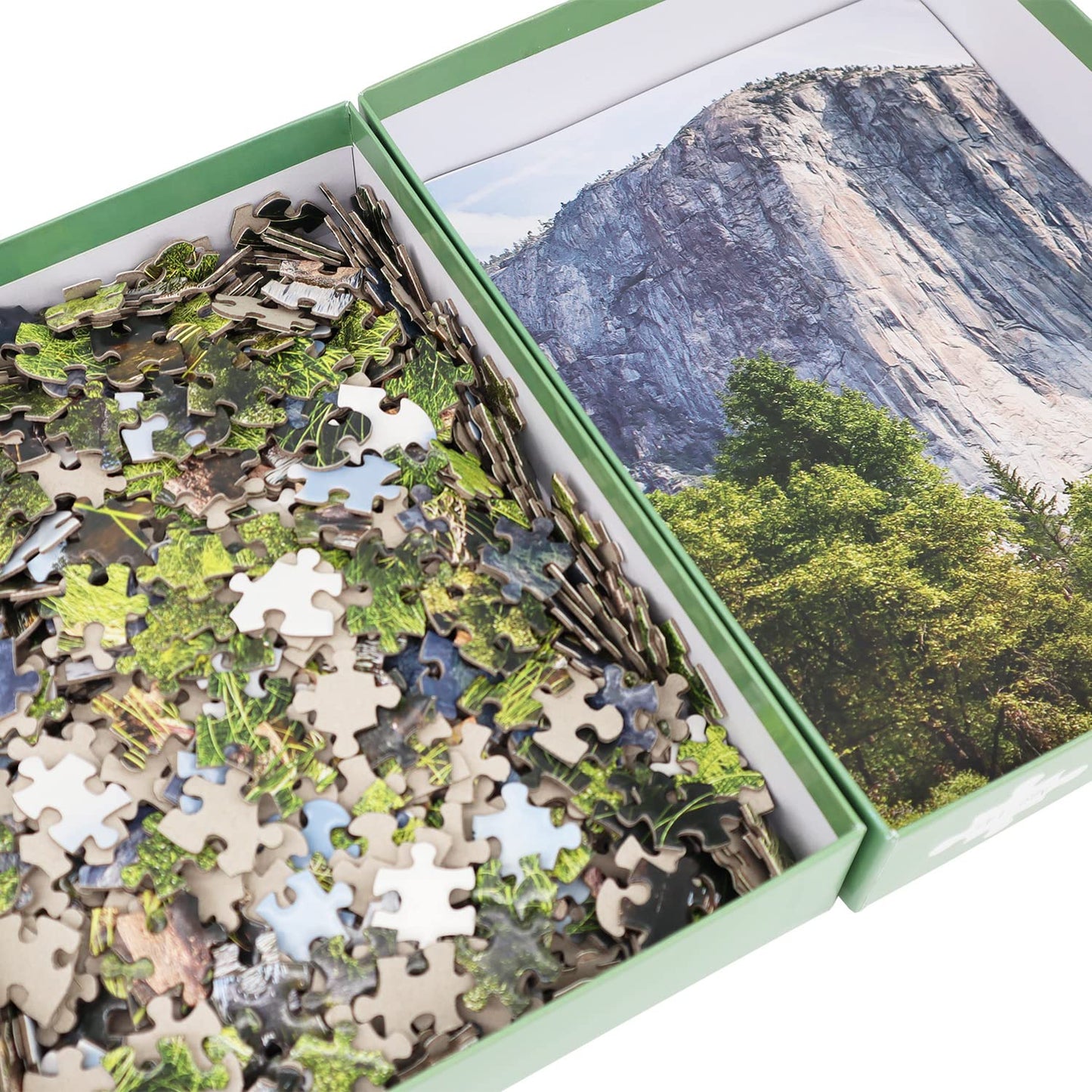 Beduke Jigsaw Puzzles 1000 Piece - Every Piece Is Unique - Yosemite National Park For Adults Thick Sturdy Cardboard Precise Interlocking Family Game Puzzle Age 14+
