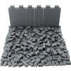 Feleph 360 Pieces 1X2 Masonry Profile Bricks Building Blocks For Wall Parts And Pieces Diverse Bulk Toy Set Compatible With Major Brands (Dark Gray)