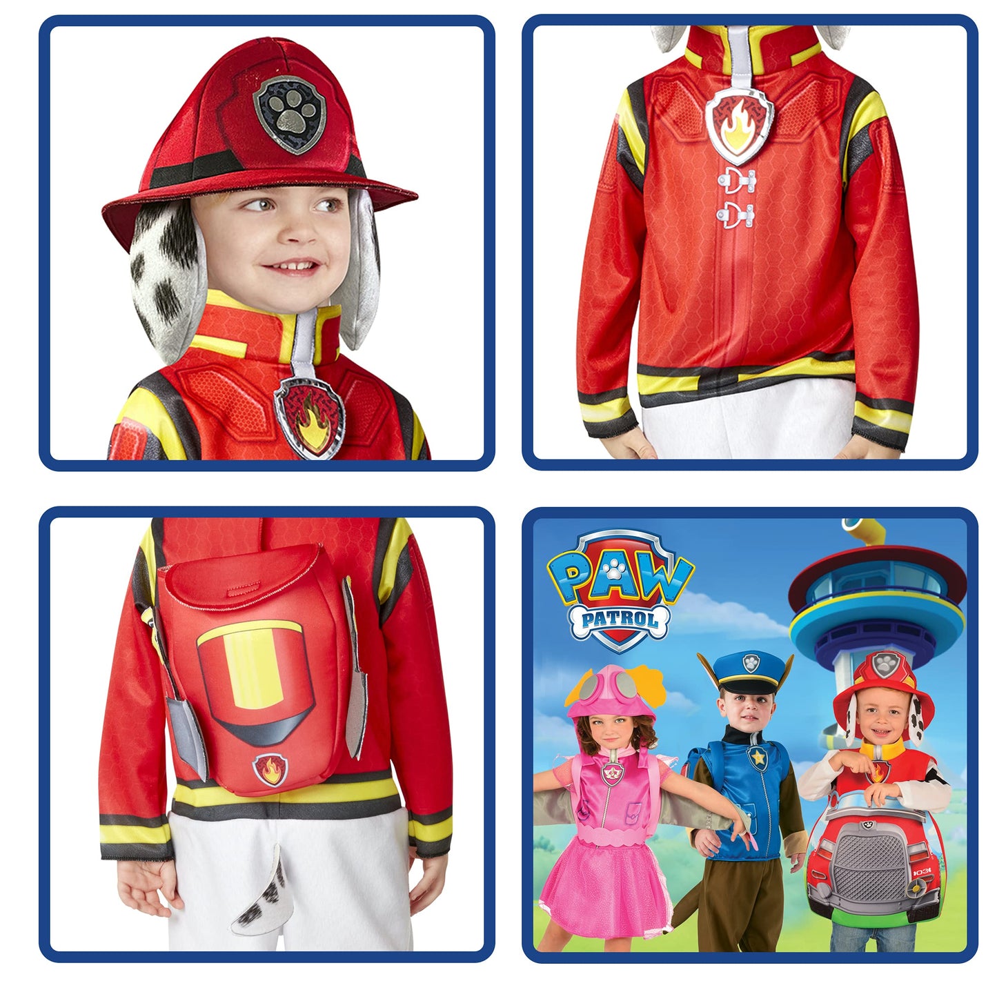 Rubie'S Child'S Paw Patrol The Movie Marshall Costume, As Shown, Toddler