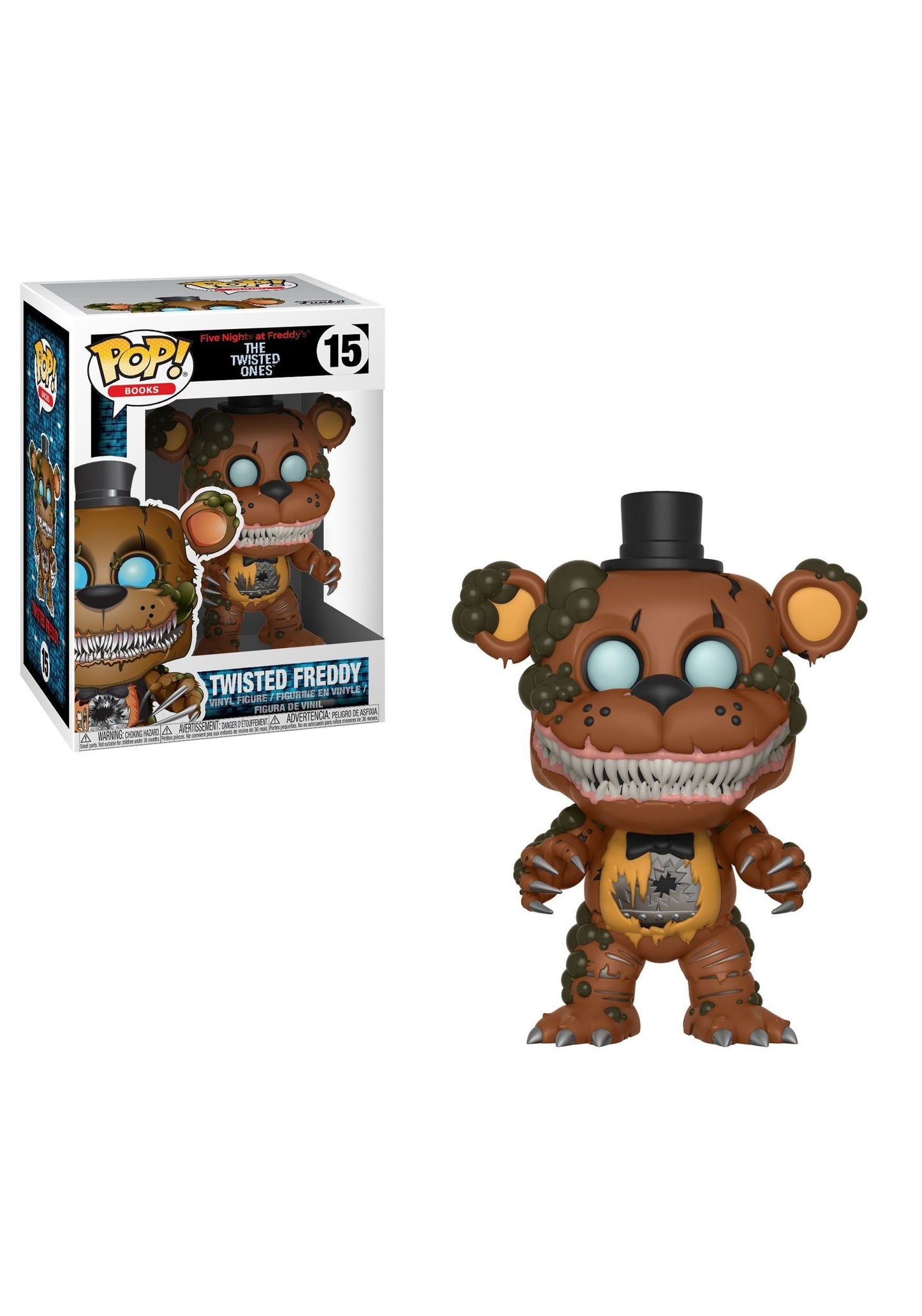 Funko Pop! Books: Five Nights At Freddy'S-Twisted Freddy Collectible Figure, Multicolor