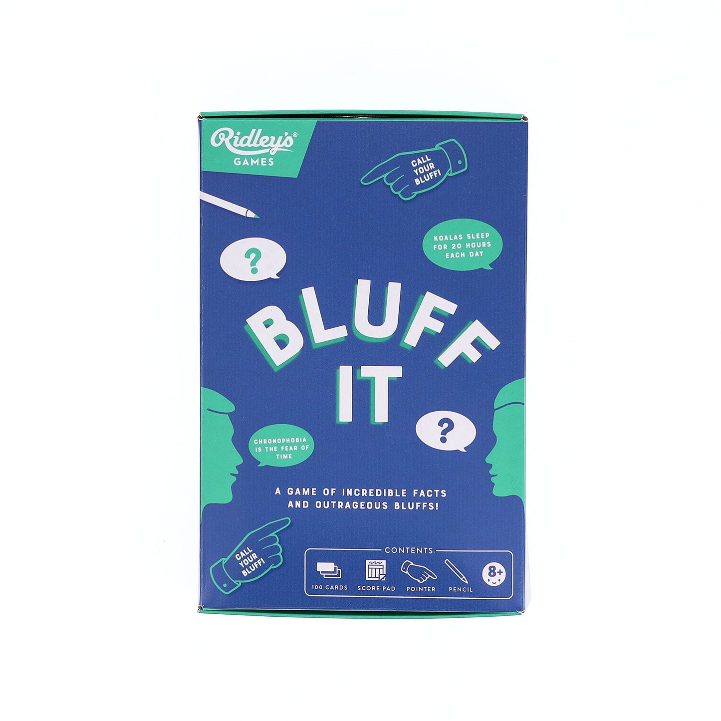 Ridley'S Games Room Bluff It Trivia Game Card Game