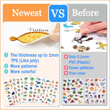 Igetooy 3 Sets Sticker Books For Toddler 1-3, 118 Pcs Reusable Stickers, Vehicles, Farm, Space Theme Sticker Books For Girls Boys Preschool Education Learning Toys For Kids 2 3 4 Year Old