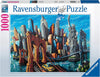 Ravensburger Welcome to New York Jigsaw Puzzle - enhanced 1000 Piece Puzzle for mature-themeds | Unique Softclick Technology | Enhanced Anti-Glare Surface | Perfect Fun Activity or Gift
