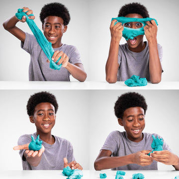 Crazy Aaron'S Slime Charmers® - Mermaid Magic - Teal Cloud Slime, Sensory Toys For Kids - Creative And Endless Fun, Stress Relief Therapy, Gifts For Girls And Boys - Made In Usa