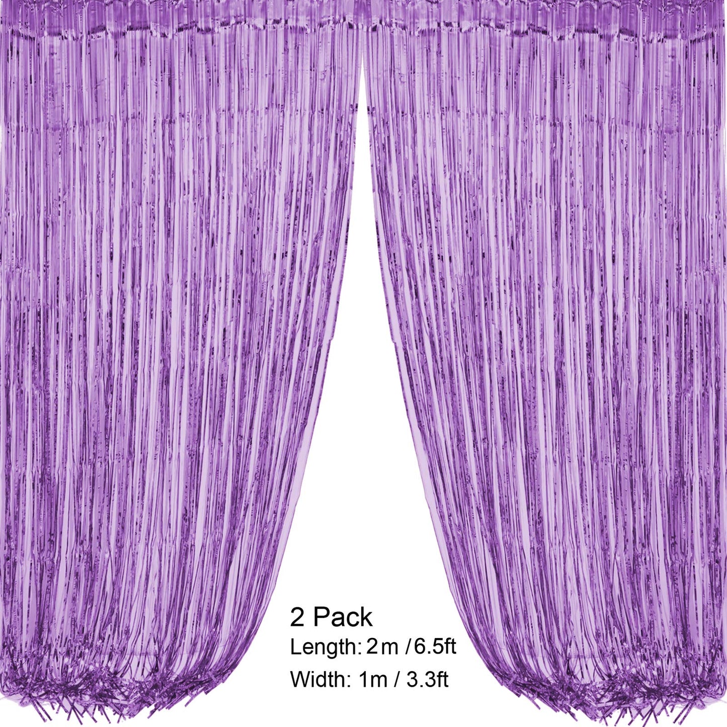 Recosis Birthday Party Decorations, Purple Party Decorations For Boy Girls Men Women Happy Birthday Banner, Curtains Paper Pompo