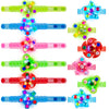 JOYIN 24 Pack LED Light Up Fidget Spinner Bracelets, Glow in The Dark Fidget Party Favors for Kids, Halloween Goodie Bags Stuffe