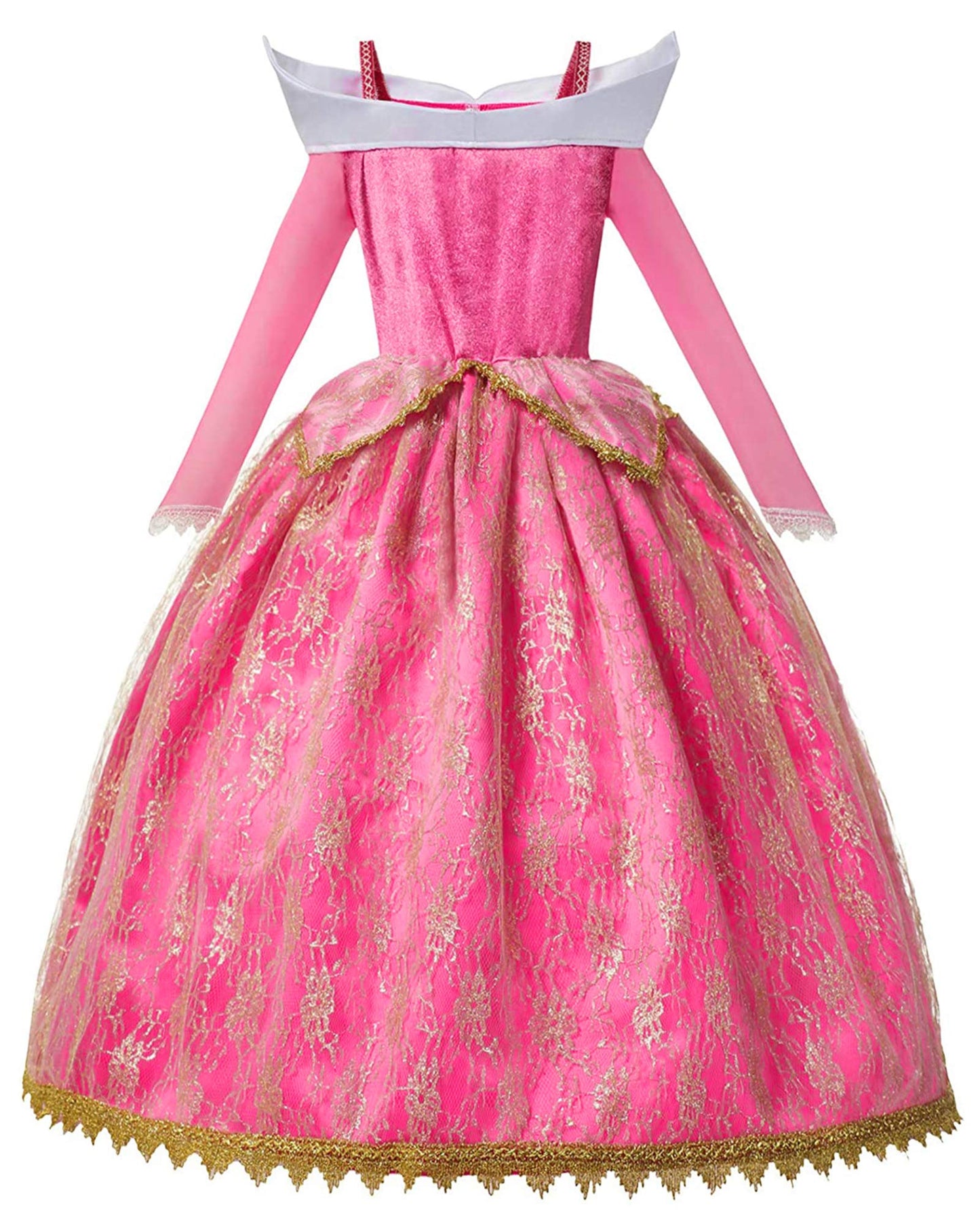 Axaxa Aurora Costume For Girls Halloween Costume Fancy Birthday Party Dress Up With Accessories 3-8T