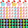 Liliful 250 Pcs Mini Christmas Resin Ducks Miniature Duck Figures Ornament Small Micro Landscape Garden Aquarium Dollhouse Decor
