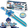 INFINITY NADO Bey Battling cutting edge Toys Spinning Top and decorative replica blade Launcher Battle Set Toys for Kids Bey Battle cutting edge Brust decorative replica blade Top Toys for 5 6 7 8 9 10 11 12 Year Old Boys Gale Wings