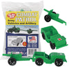 Timmee Combat Patrol Willys & Artillery - Green 4Pc Playset Usa Made