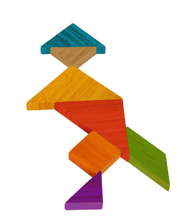 Outside Inside Backpack Tangram