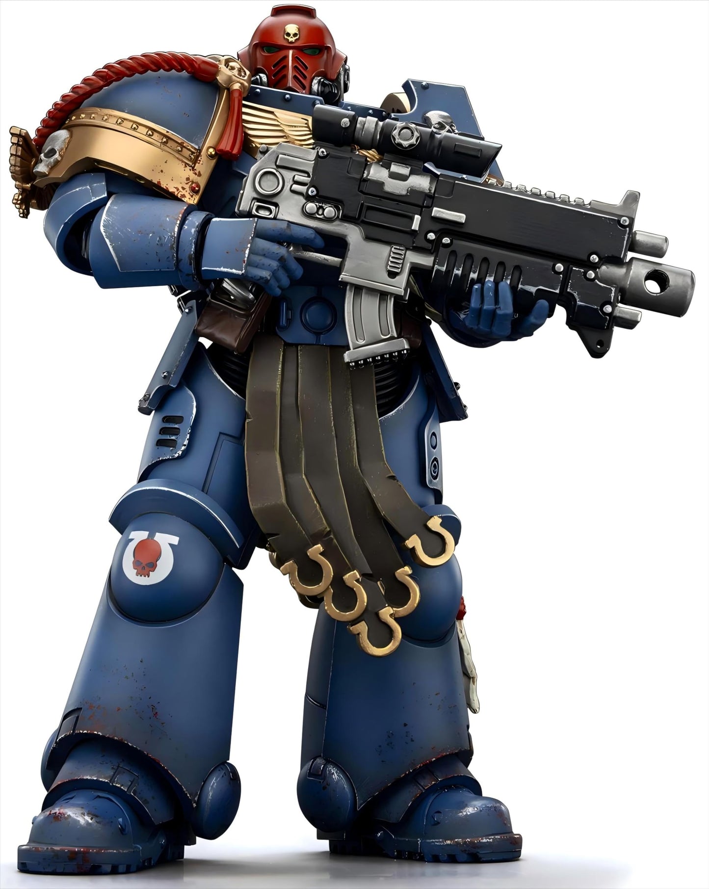 Joytoy Warhammer 40K 1/18 Action Figures - Ultramarines Sergeant Gadriel-Collectors Edition Perfect For Collectors & Decor - Ide