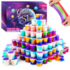 Galaxy Slime Party Favors with 75 Pack Mini Slime kit Stretchy Slime Kit for Classroom Prizes Christmas Stocking Stuffers Goodie Bag Stuffers for Kids Boys Girls