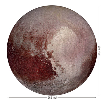 Antelope - 1000 Piece Puzzle For Adults, Pluto Jigsaw Puzzles 1000 Pieces, Space Puzzle, Planet Round Puzzle,Circle Puzzle, Solar System Puzzle, High Resolution, Matte Finish, No Dust Space Puzzle