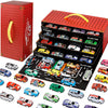 Bublonics 48Pcs Pull Back Cars Set,Alloy Racing Car Toys,Bulk Mental Trucks Toy Vehicles Set,Toy Cars For Kids Ages 3-8 Goodie B