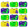 Playbees Toy Camera for Kids - 12 Pack - Wild One Party Favors Camera Toy for Childrens Pretend Play Prop with Images in Viewfin