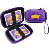 Meetikar Purple Travel Card Games Case - Compatible with UNO, Playing Cards & Game Card Holders (Cards Not Included)