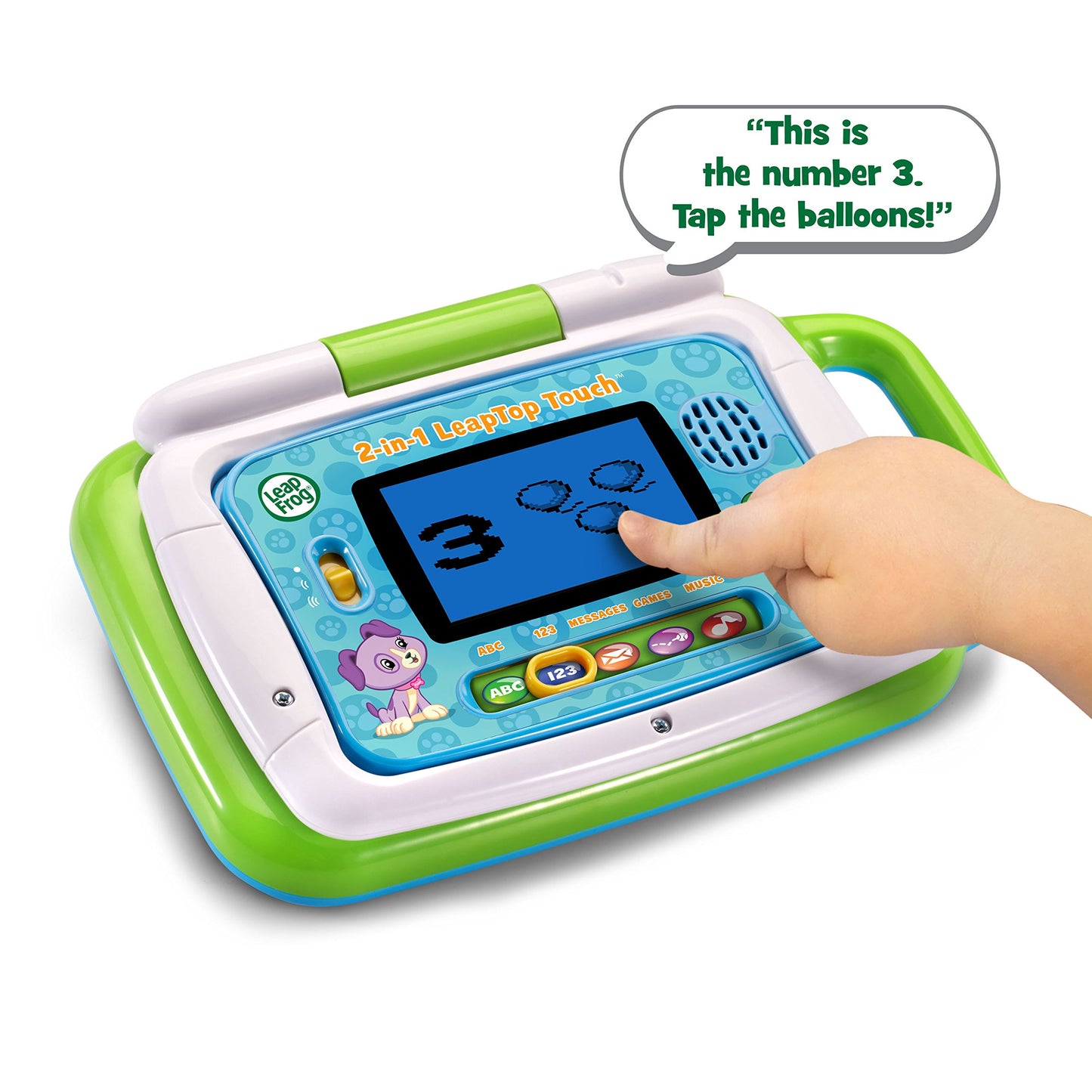Leapfrog 2-In-1 Leaptop Touch, Green