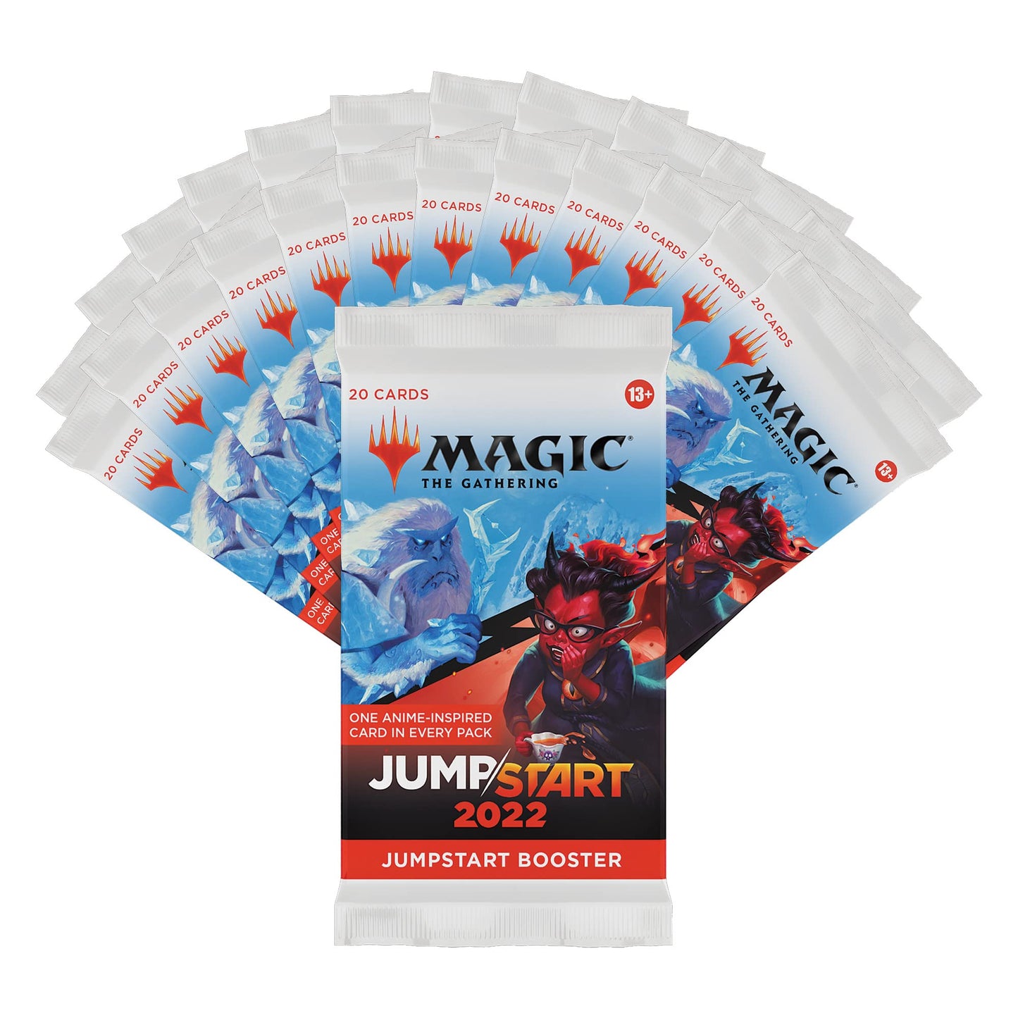 Magic: The Gathering Jumpstart 2022 Booster Box | 24 Packs (480 Cards) | 2-Player Quick Play