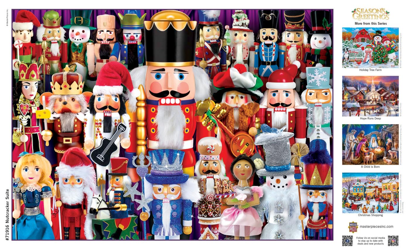 Masterpieces 1000 Piece Christmas Jigsaw Puzzle - Nutcracker Suite - 19.25'X26.75'