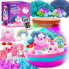Jumlys Light Up Unicorn Terrarium Kit For Girls, Unicorn Toys For Kids Ages 4, 5, 6, 7, 8-12 Years Old, Diy Unicorn Art And Craf