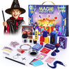 Magic Tricks Kit, 100+ Magic Tricks For Kids Age 6 7 8 9 10 11 12, Magician Costume For Pretend Play With Magic Props & Instruct