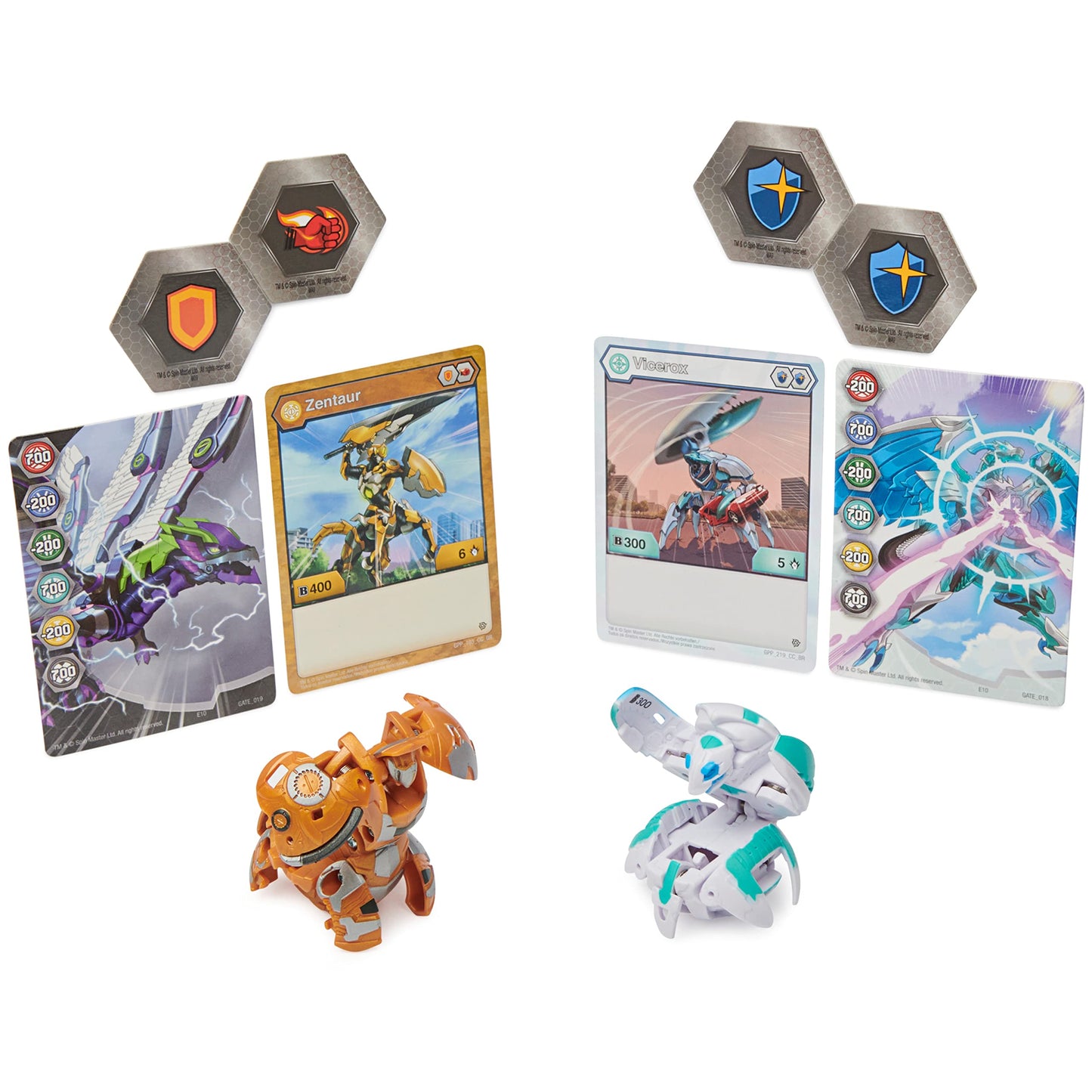 Bakugan Baku-Tin enhanced Collectors Storage Tin with 2 Mystery (Style May Vary) Kids Toys for Boys Aged 6 and Up