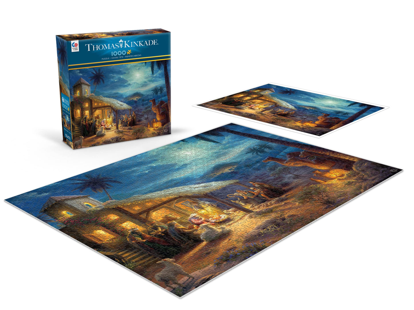 Ceaco - Thomas Kinkade - Holiday - Nativity - 1000 Piece Jigsaw Puzzle
