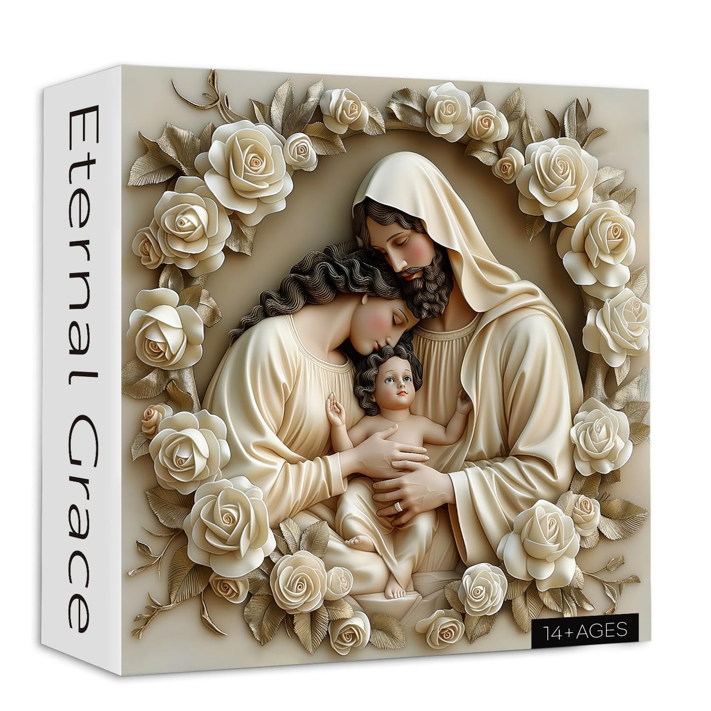 Pickforu Puzzles For Adults 1000 Piece, Christian Puzzles Nativity Scene Jigsaw Puzzles, Paper Cut Art Religious Jigsaw Puzzle A